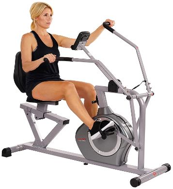 Sunny Health & Fitness SF-RB4708 - Best Rated Elliptical Bike Combo